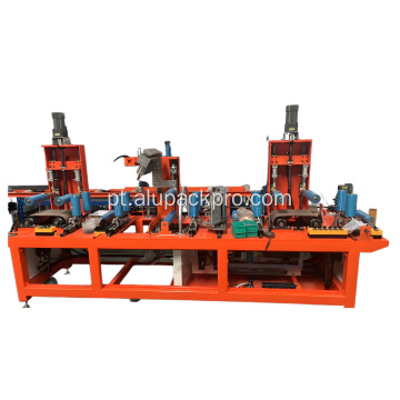 Máquina automática de laminação de filme para perfil de alumínio